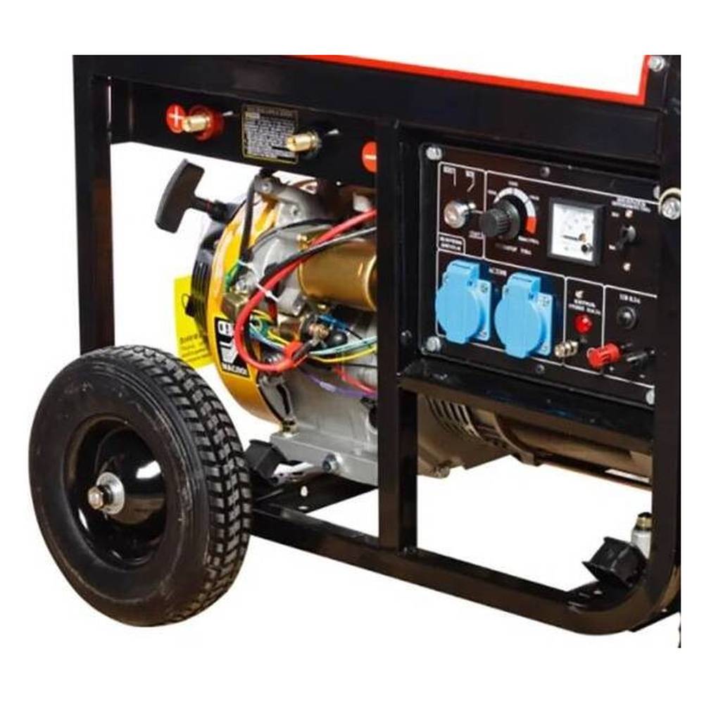 Генератор бензиновый сварочный REDVERG RD190EBW