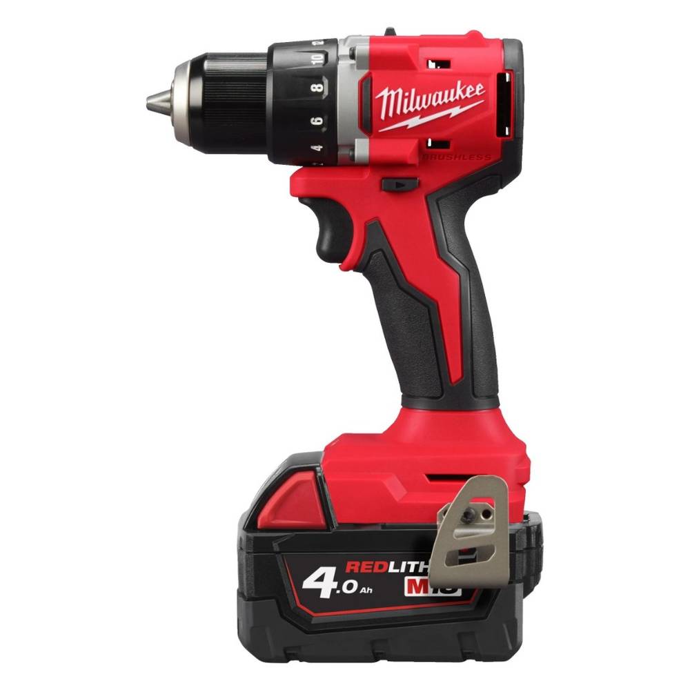 Шуруповерт аккумуляторный Milwaukee M18 BLDDRC-402C