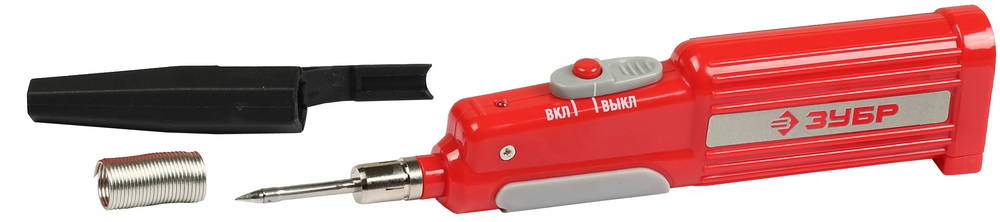 ЗУБР 6 Вт, 3 x AA, электропаяльник беспроводной (55410)