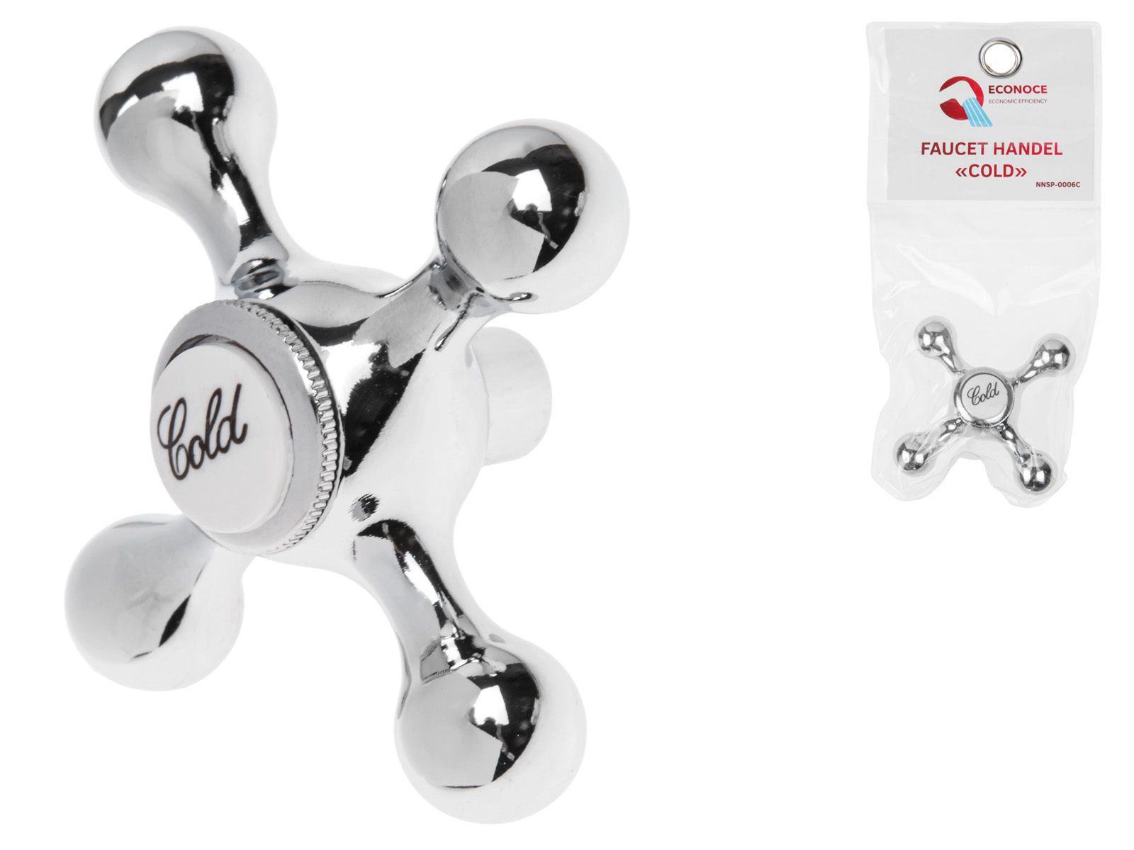 Маховик для вентильного смесителя, серия 6 "COLD"