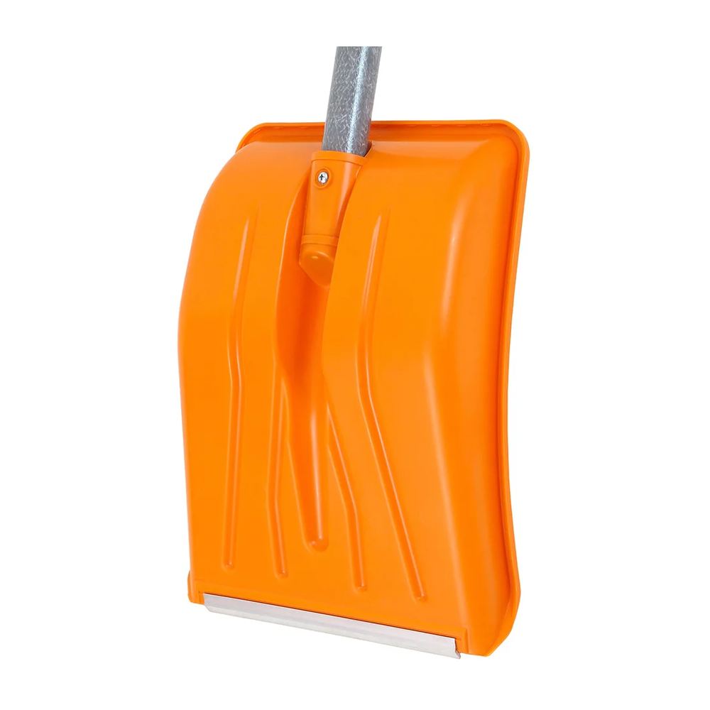 Лопата снеговая пластиковая Skald Pro со стеклопластиковым  черенком