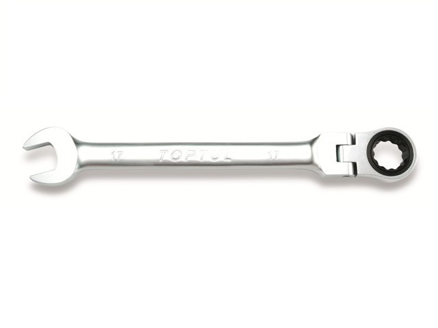 Ключ комбинированный  8мм с поворотной трещоткой TOPTUL (AOAD0808)