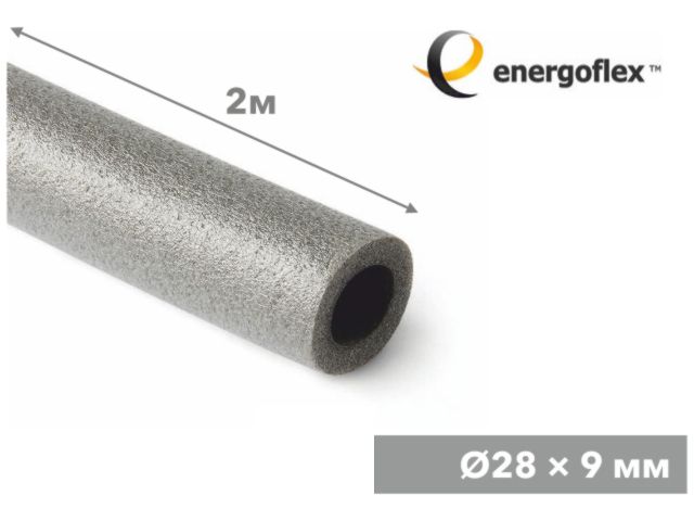 Теплоизоляция для труб ENERGOFLEX SUPER 28/9-2 м (EFXT028092SU)