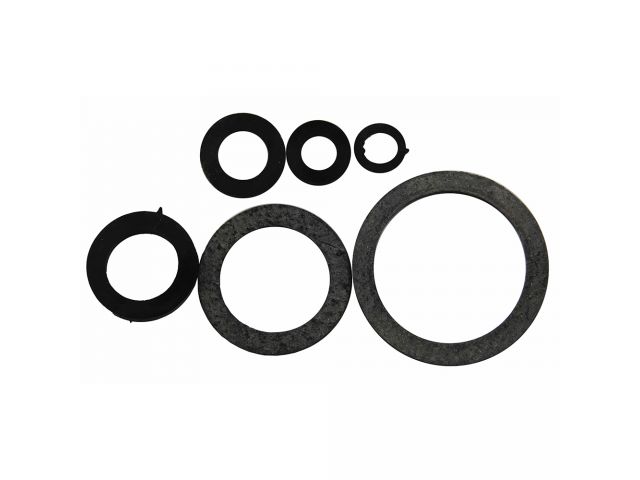 Набор прокладок "Сантехник" №3+ (резина), MP (ИС.130388) (MASTERPROF)