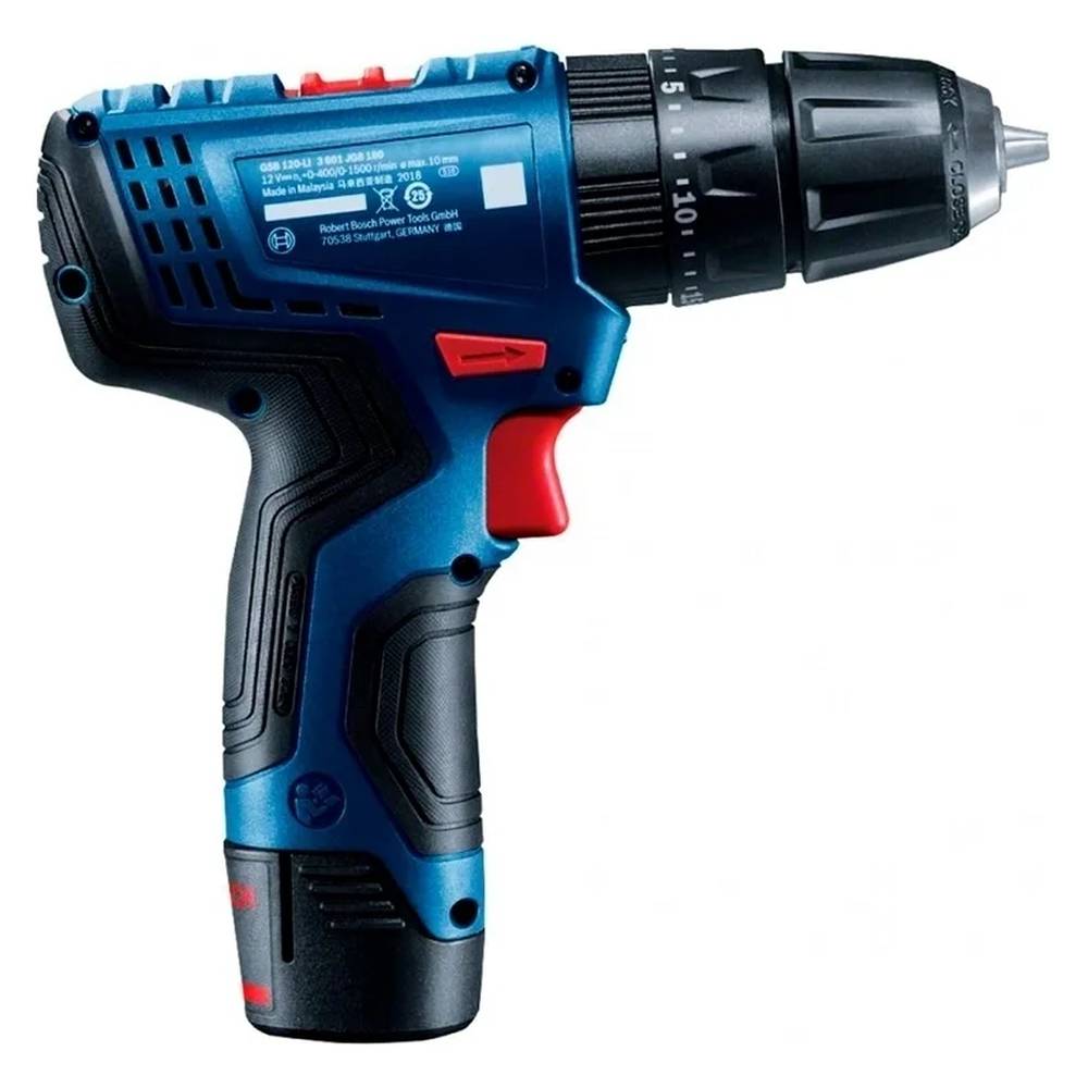 Шуруповерт аккумуляторный ударный Bosch GSB 120-LI