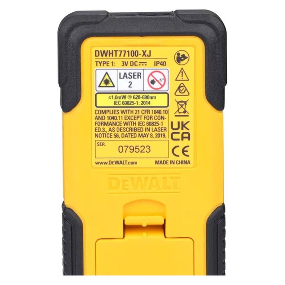 Измеритель длины лазерный DeWalt DWHT77100
