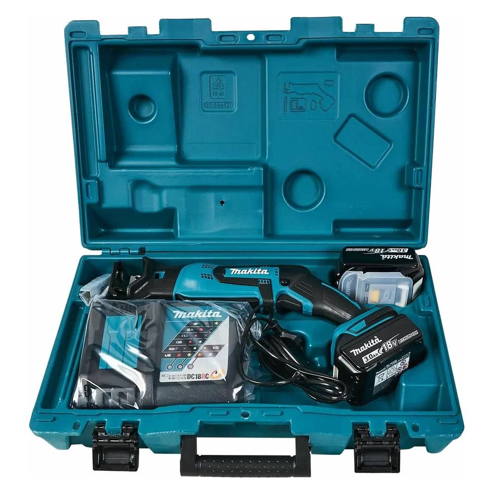 Пила сабельная аккумуляторная Makita DJR185RFE