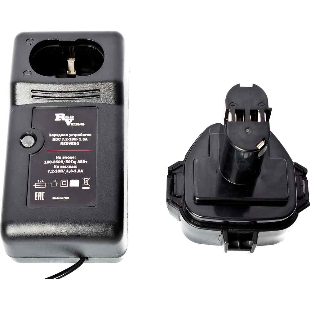 Шуруповерт аккумуляторный REDVERG RD-SD12N/2TU