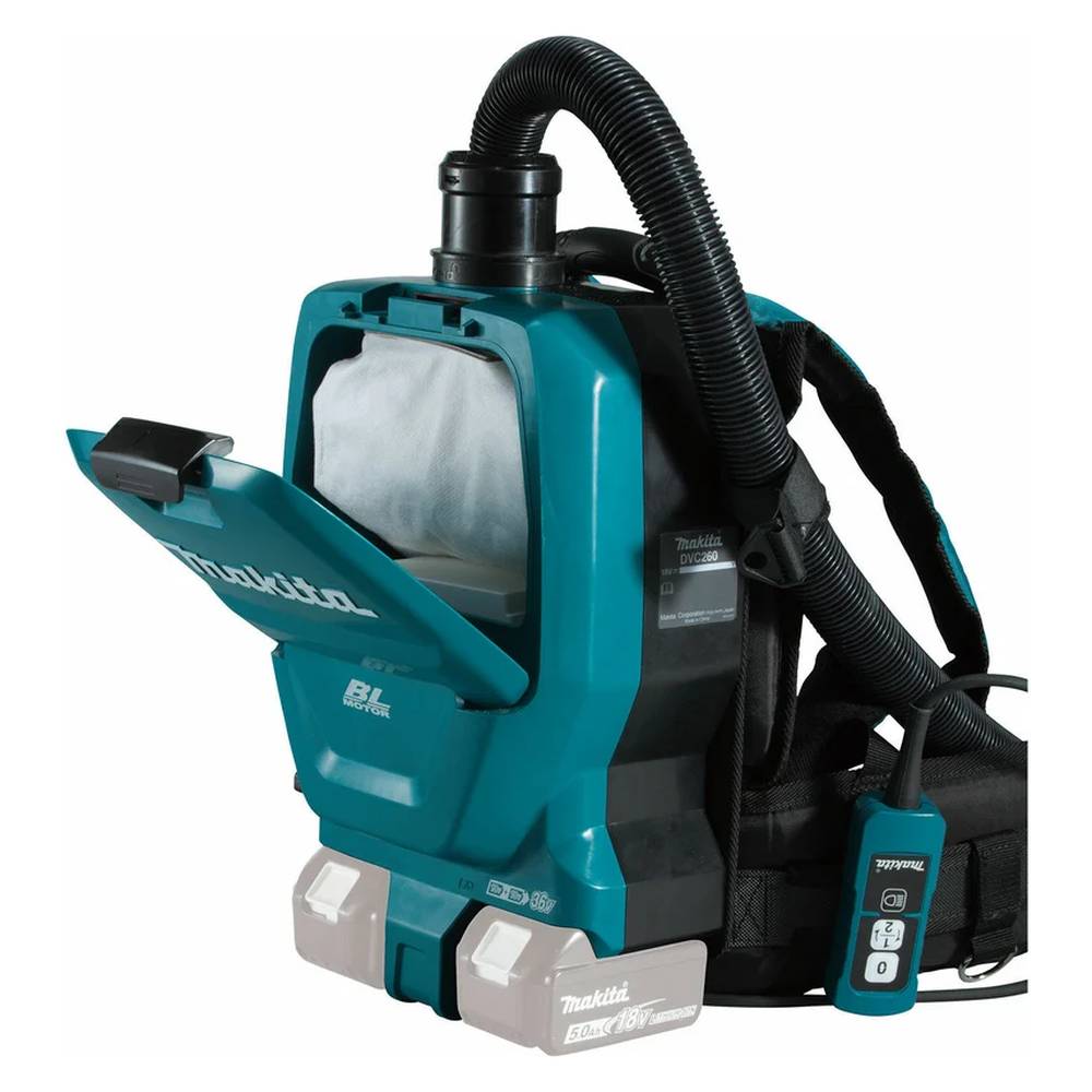Пылесос аккумуляторный Makita DVC265ZXU (б/акк,б/зу)