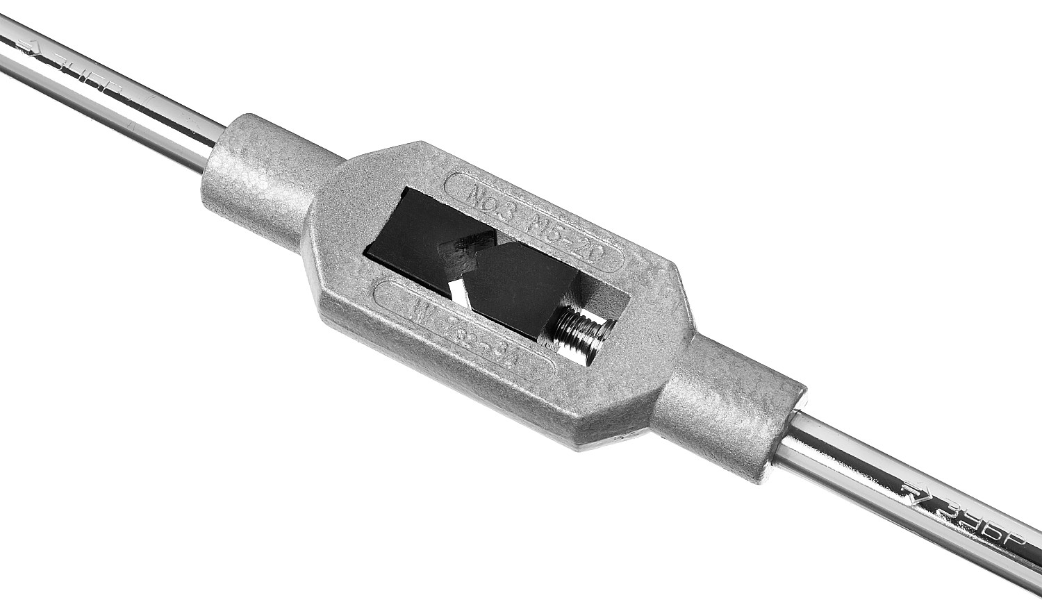 ЗУБР для М5-М20 №3, метчикодержатель с регулируемыми вкладышами (28131-3)
