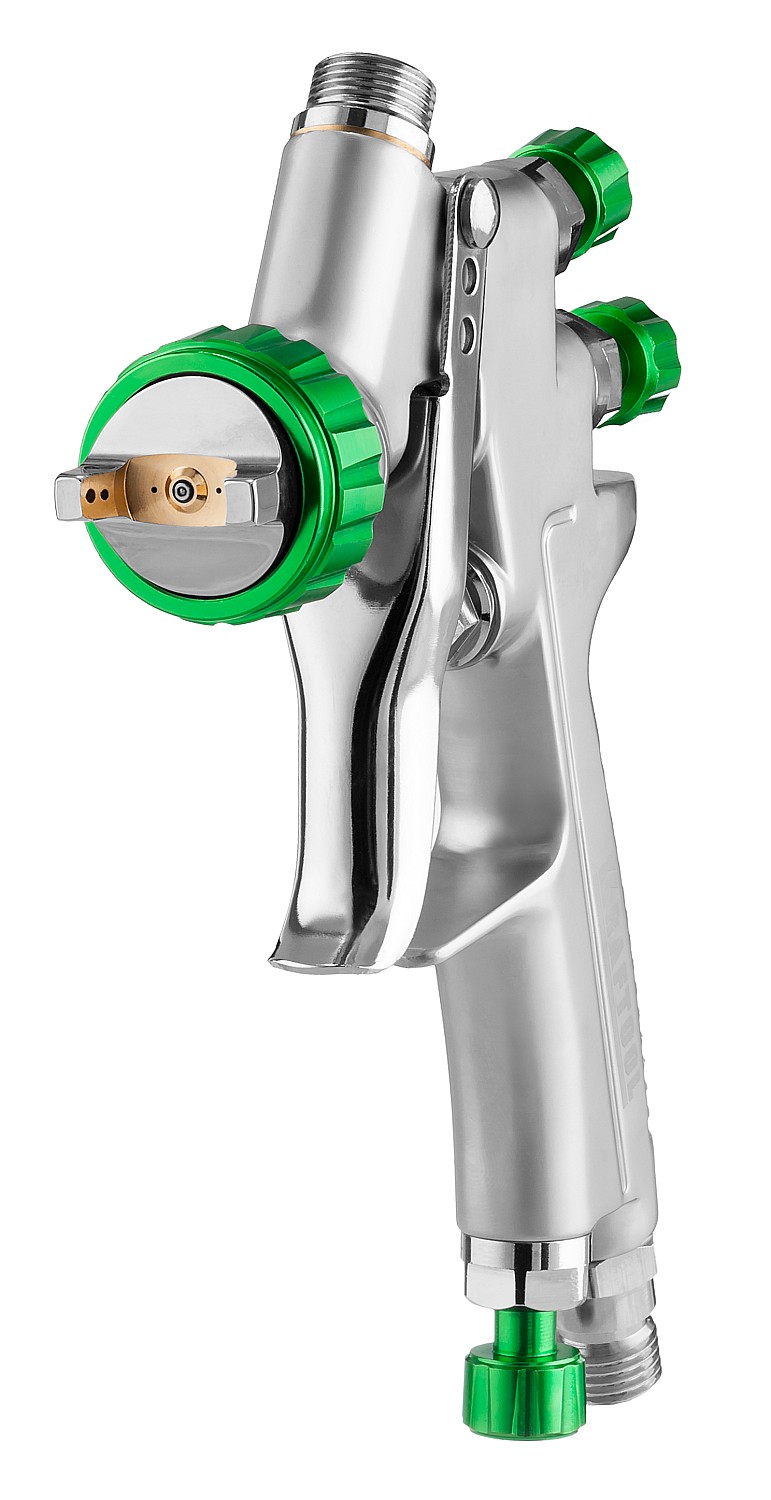 KRAFTOOL JETA 3000 MINI, HVLP 0.8 мм, пневматический краскопульт с верхним бачком (06561-0.8)