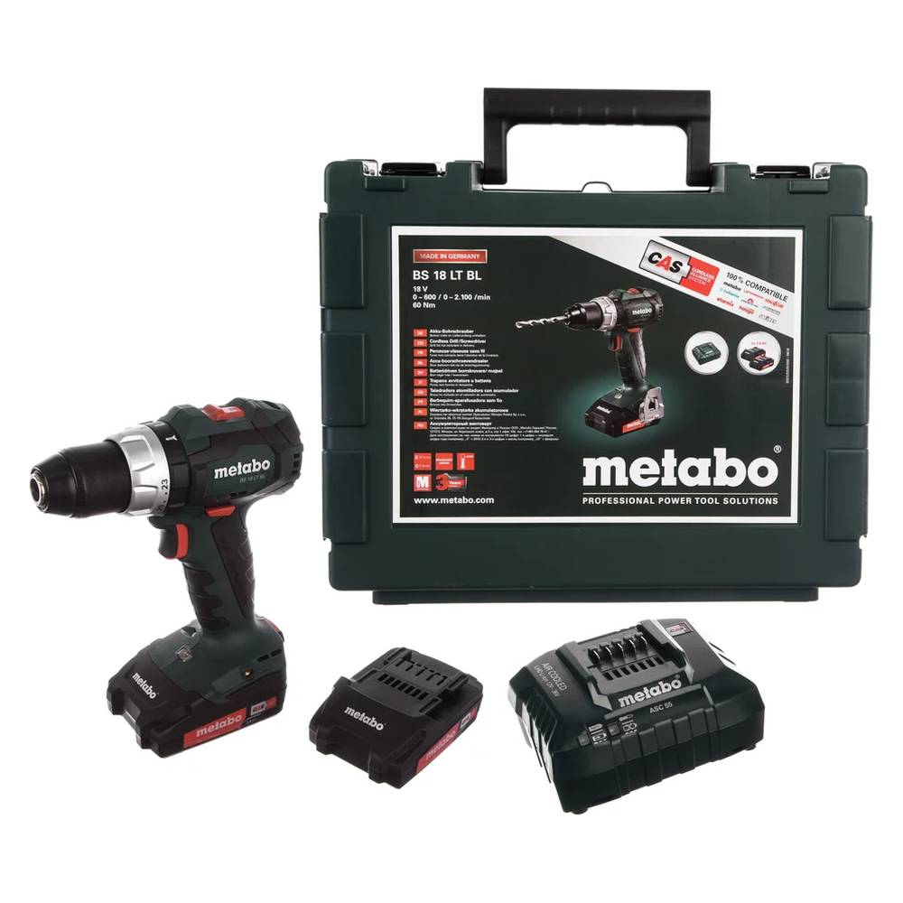 Шуруповерт аккумуляторный Metabo BS 18 LT BL