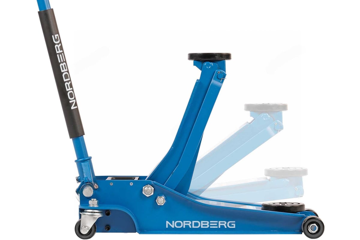 Домкрат подкатной 3,3 т, супернизкий подхват NORDBERG N32033