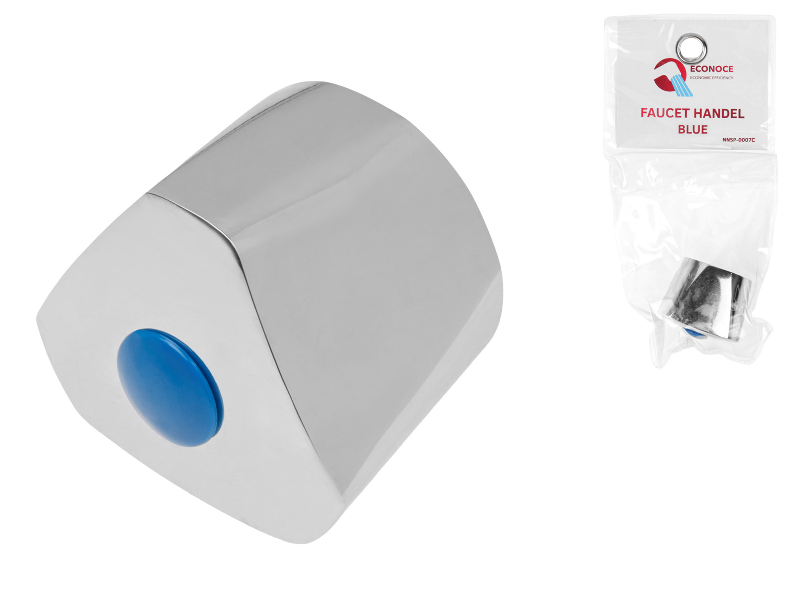 Маховик для вентильного смесителя, серия 7, синяя