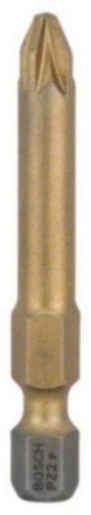 Набор бит Bosch 3шт 49мм PZ2 TIN (599)
