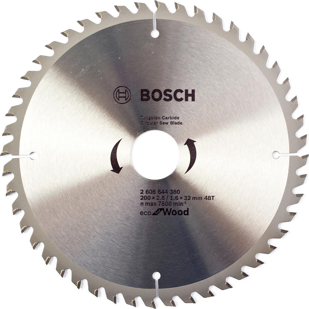 Диск пильный Bosch твердосплавный 200х32х 48 ECO (380)