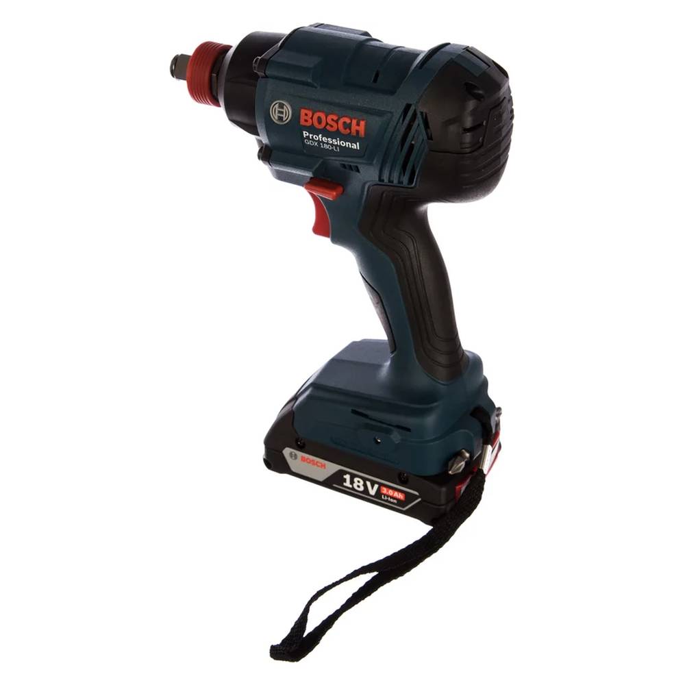 Гайковерт аккумуляторный Bosch GDX 180-Li (2 акк, ЗУ, кейс)