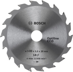 Диск пильный Bosch твердосплавный 150х20/16х 18 Optiline ECO (783)