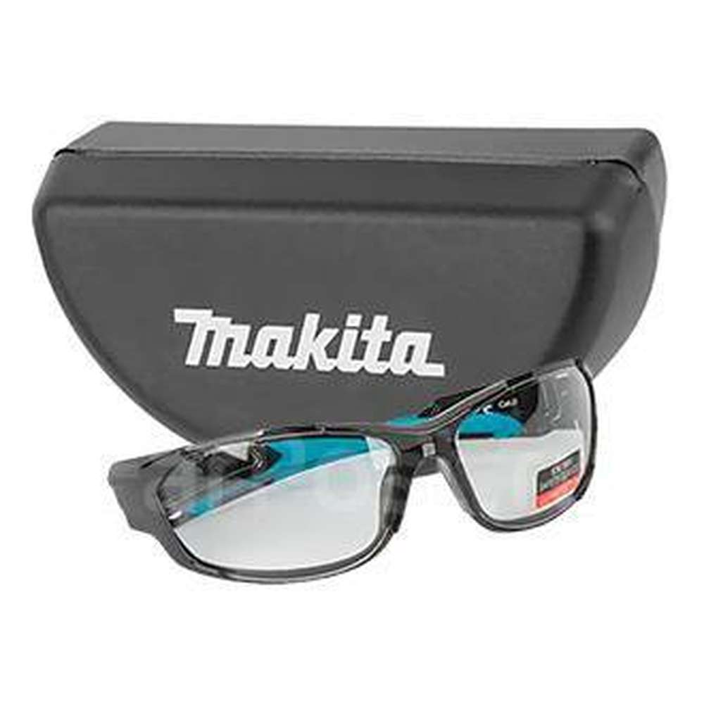 Шуруповерт аккумуляторный Makita DDF453SYE + набор сверел D-20769+очки PGW-180110/CLEAR+перчатки PGH-160350-L
