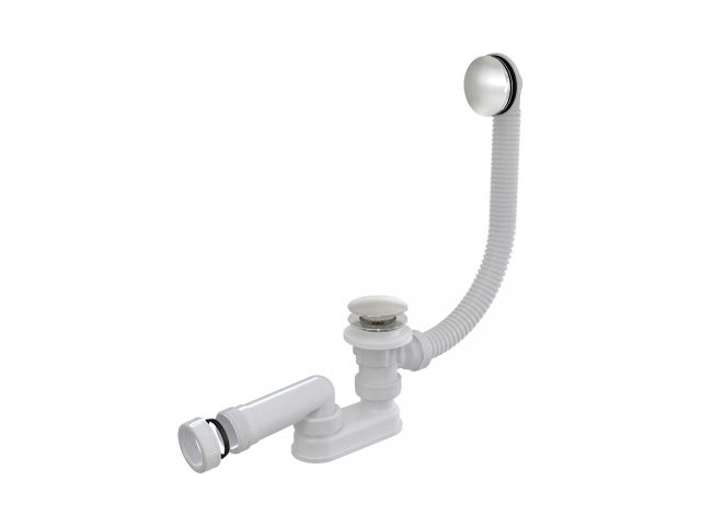 Сифон для ванны click/clack металл, Alcaplast (AG210135160)