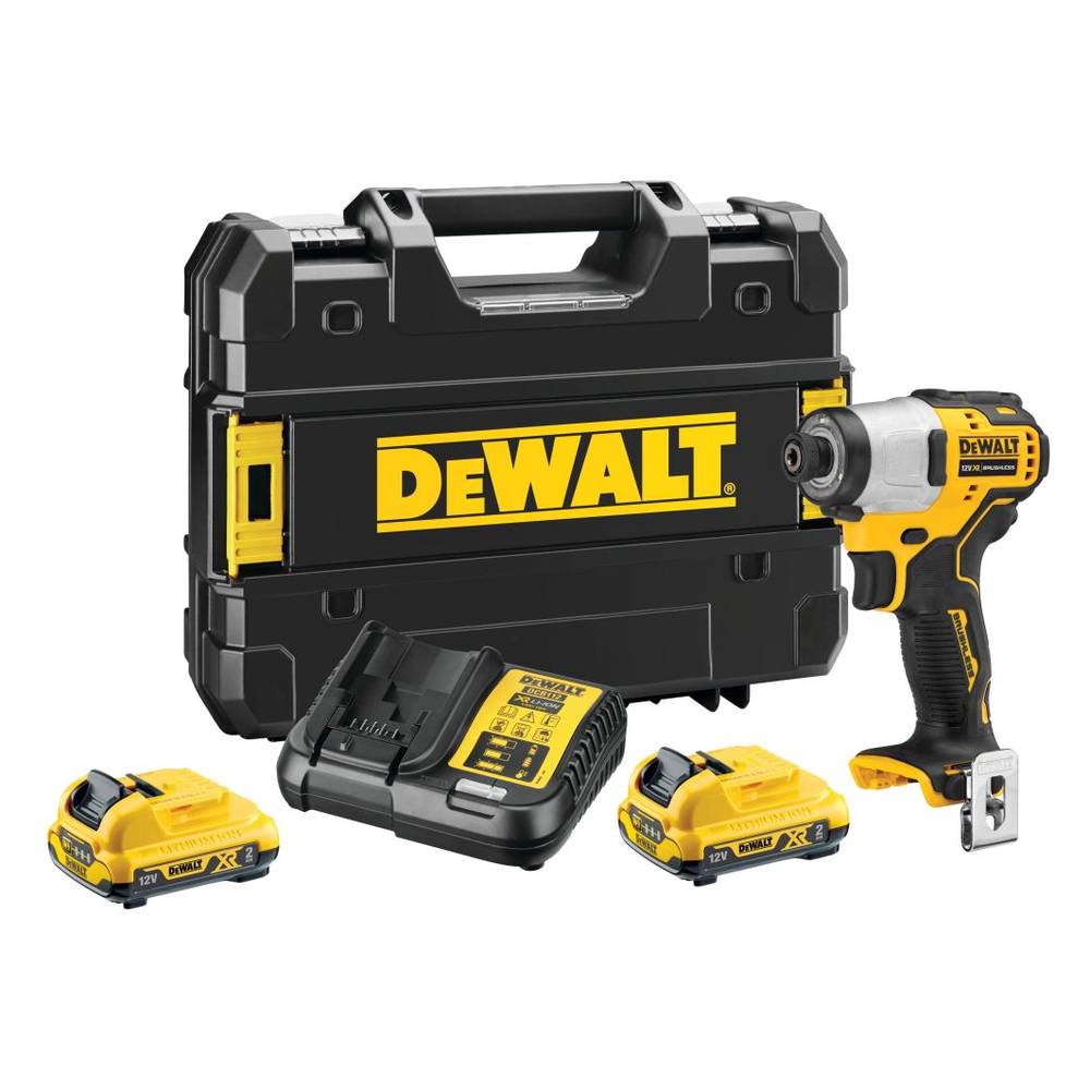 Шуруповерт аккумуляторный импульсный DeWalt DCF801D2