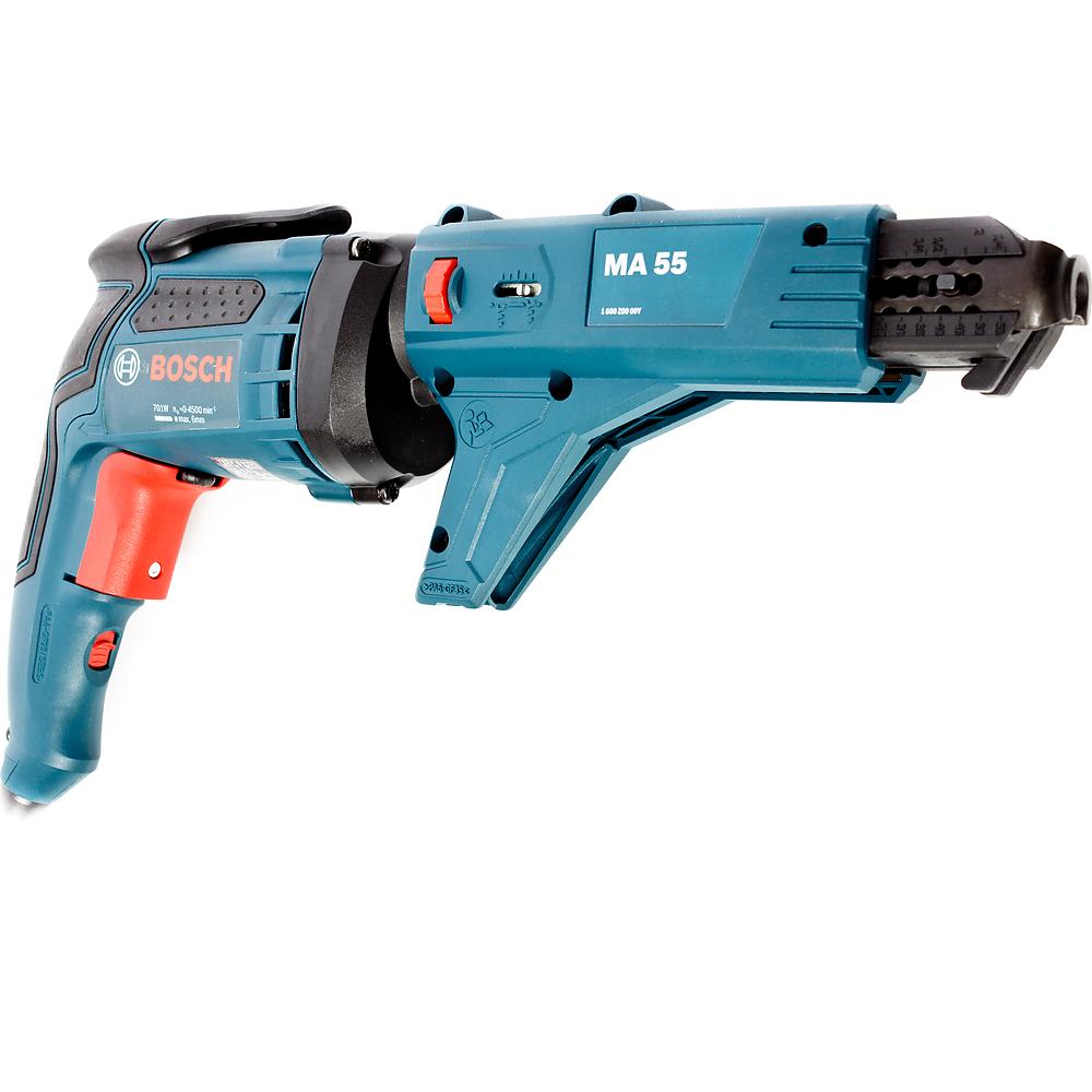 Шуруповерт электрический Bosch GSR 6-45 TE +MA 55