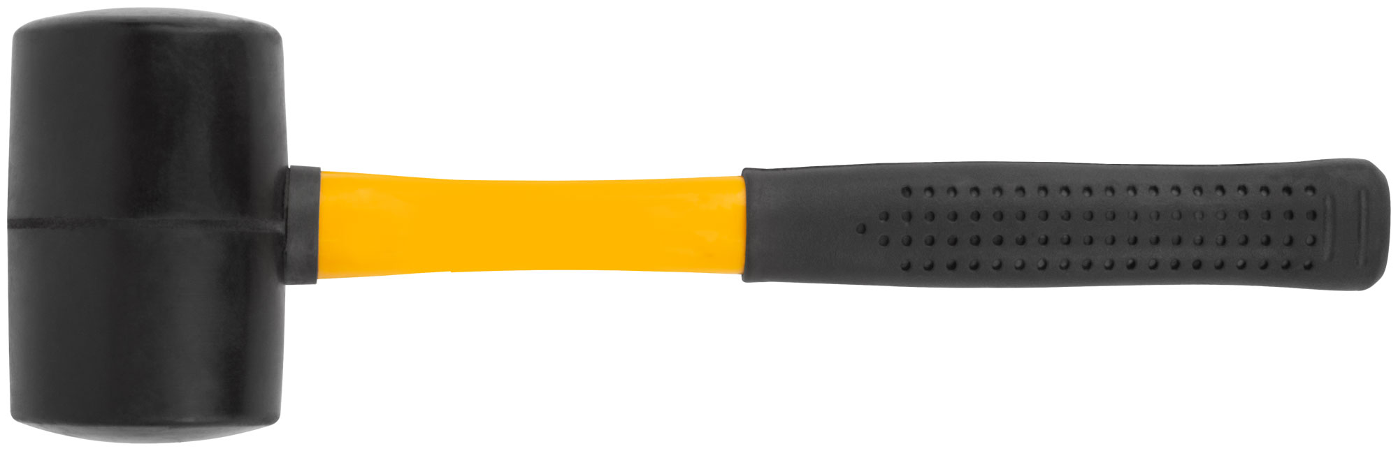 Киянка резиновая, фиберглассовая ручка 65 мм ( 680 гр ) FIT 45494