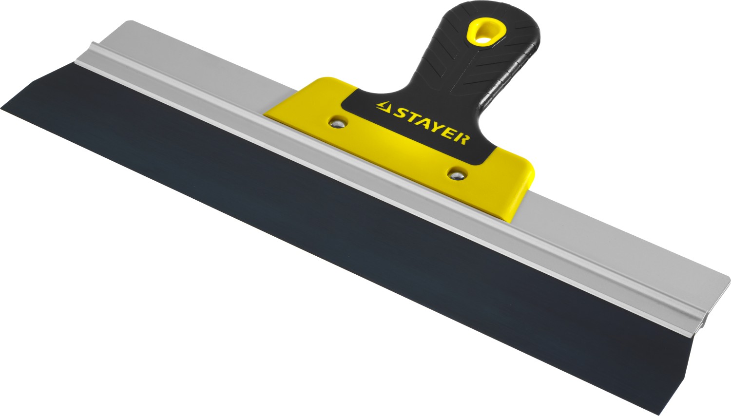 STAYER PROFlat, 350 мм, алюминиевая направляющая, двухкомпонентная ручка, анодированный фасадный шпатель (10045-35)