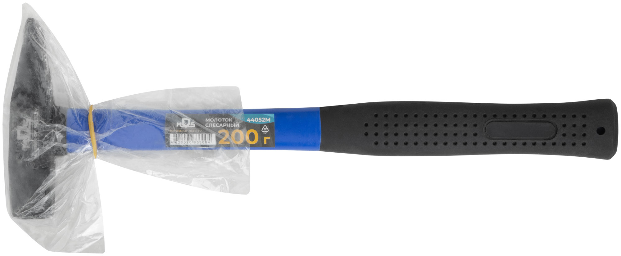 Молоток, стеклопластиковая ручка  200 гр. MOS 44052М