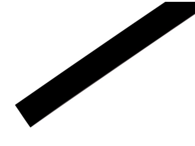 Термоусадочная трубка 18,0 / 9,0 мм, черная (упак. 50 шт. по 1 м) REXANT (21-8006)