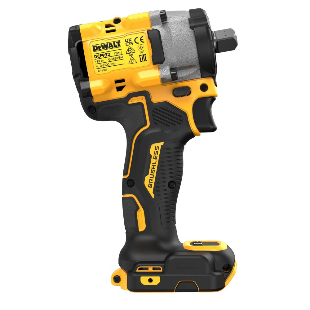 Гайковерт аккумуляторный DeWalt DCF922N-B1 (без акк, без з/у)