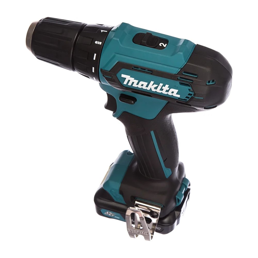 Шуруповерт аккумуляторный Makita DF333DWAE+Набор бит Makita Impact Black 50 мм 10 шт