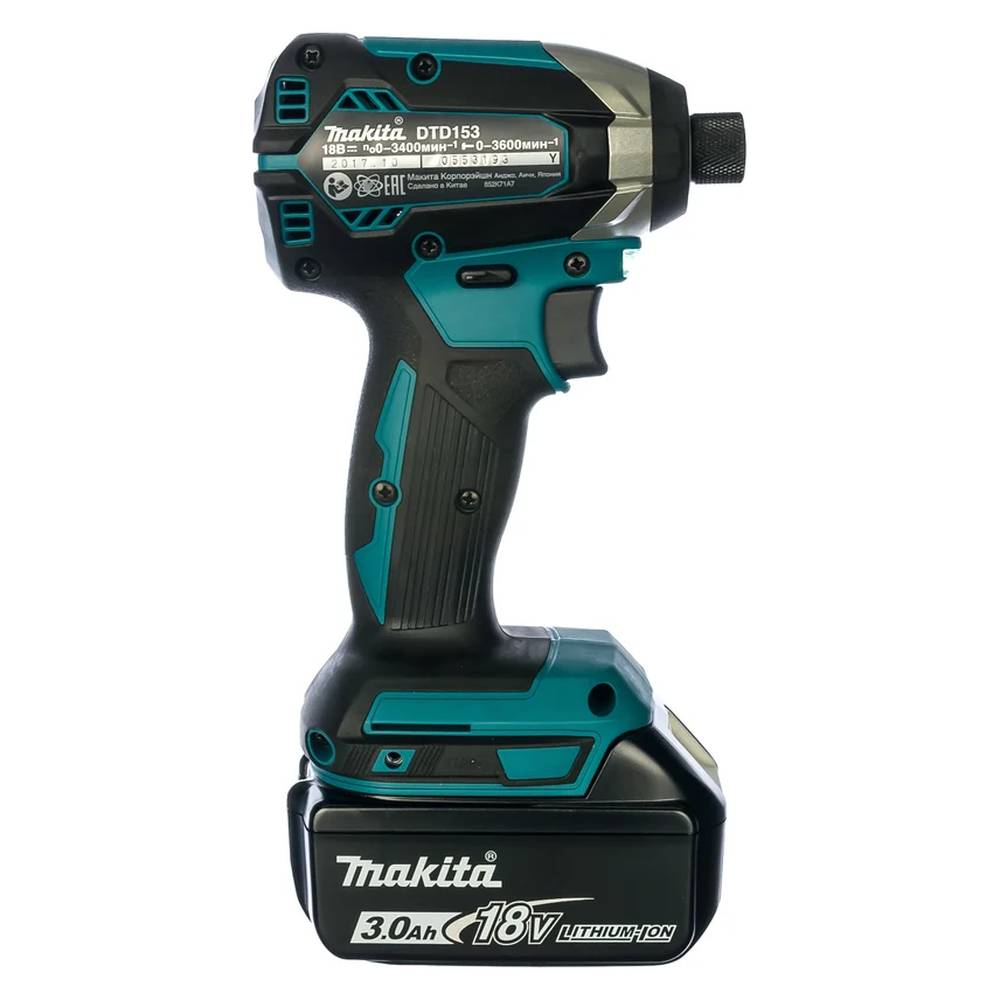Шуруповерт аккумуляторный ударный Makita DTD153RFE