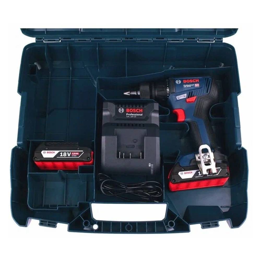 Шуруповерт аккумуляторный Bosch GSR 18-2-LI Plus