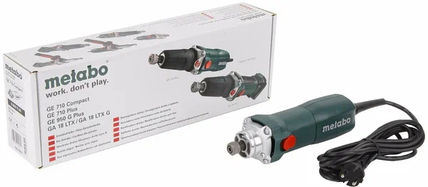 Машина прямая шлифовальная Metabo GE 710 Compact