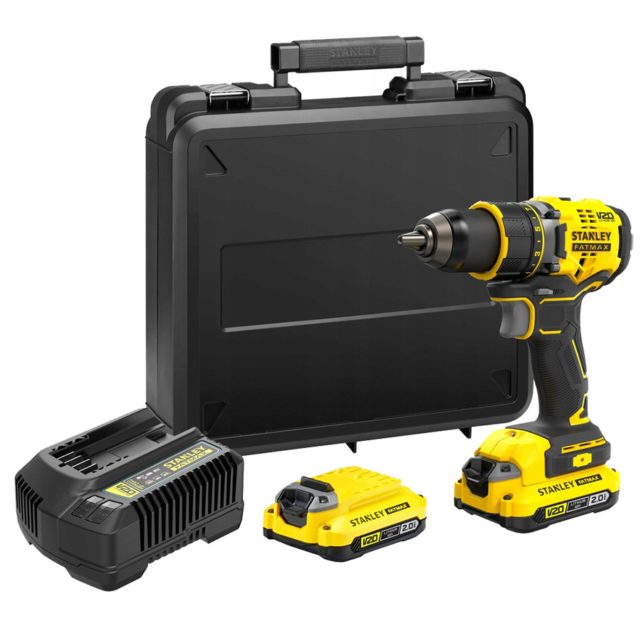 Шуруповерт аккумуляторный Stanley SFMCD720D2K