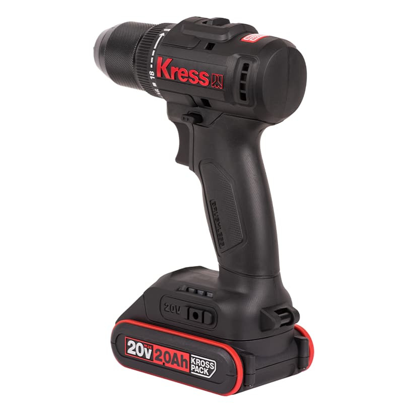 Шуруповерт аккумуляторный KRESS KU212.1