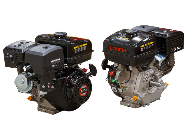 Двигатель бензиновый LONCIN G270F (цилиндрический вал диам. 25 мм.)