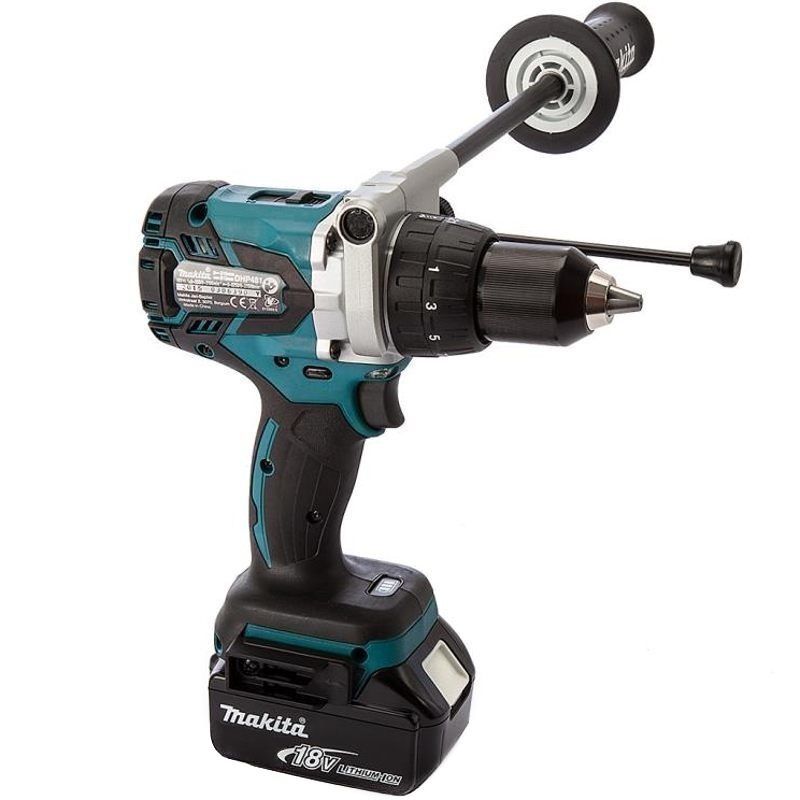 Шуруповерт аккумуляторный ударный Makita DHP481RTE