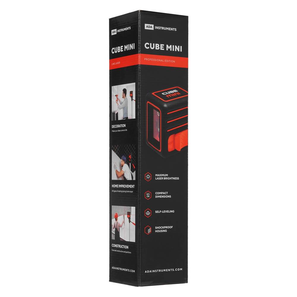 Уровень лазерный ADA Cube MINI Professional Edition
