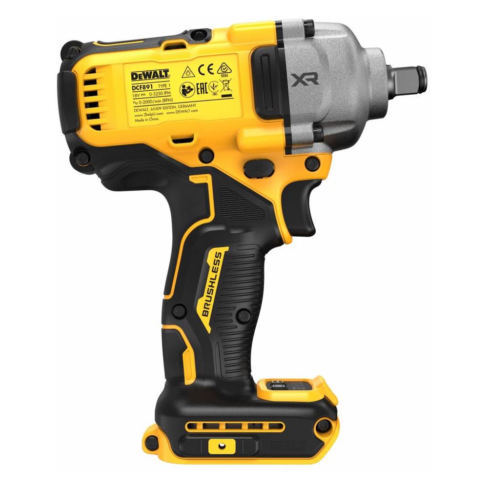 Гайковерт аккумуляторный DeWalt DCF891P2T (2 акк, з/у)