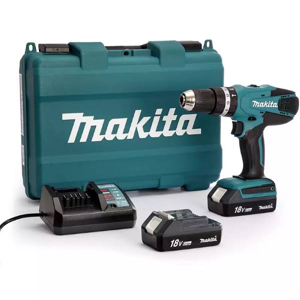 Шуруповерт аккумуляторный ударный Makita HP457DWE