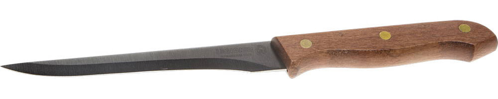 Нож LEGIONER ″GERMANICA″ обвалочный, с деревянной ручкой, нерж лезвие 150мм