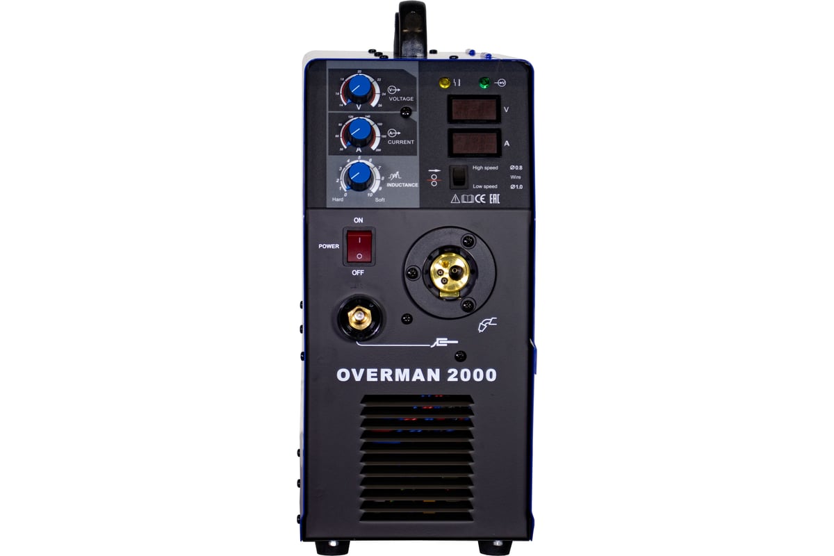 Инверторный сварочный полуавтомат AuroraPRO OVERMAN 2000 39526