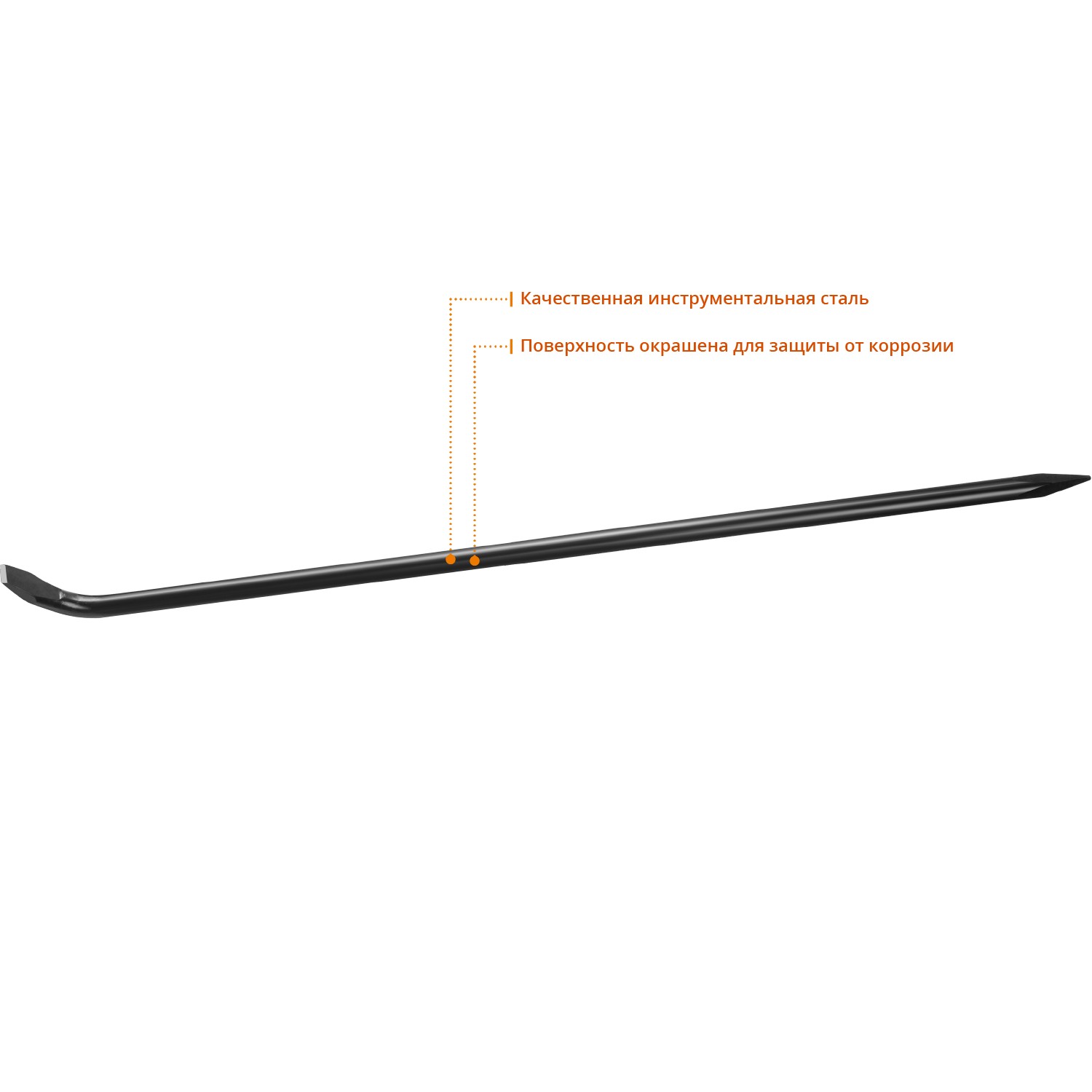 СИБИН 1300 мм, d 25 мм, монтажный лом (2183-13)