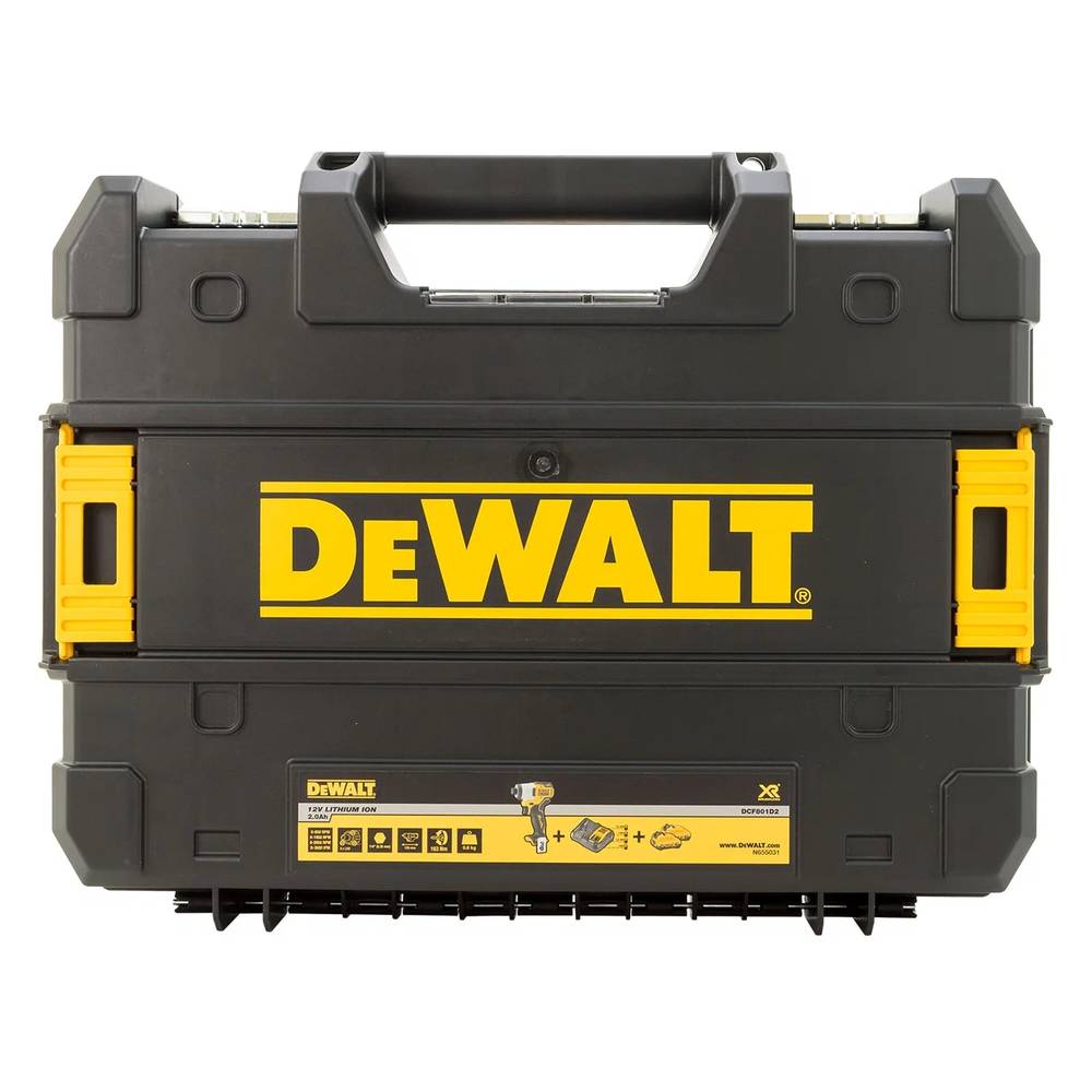 Шуруповерт аккумуляторный импульсный DeWalt DCF801D2