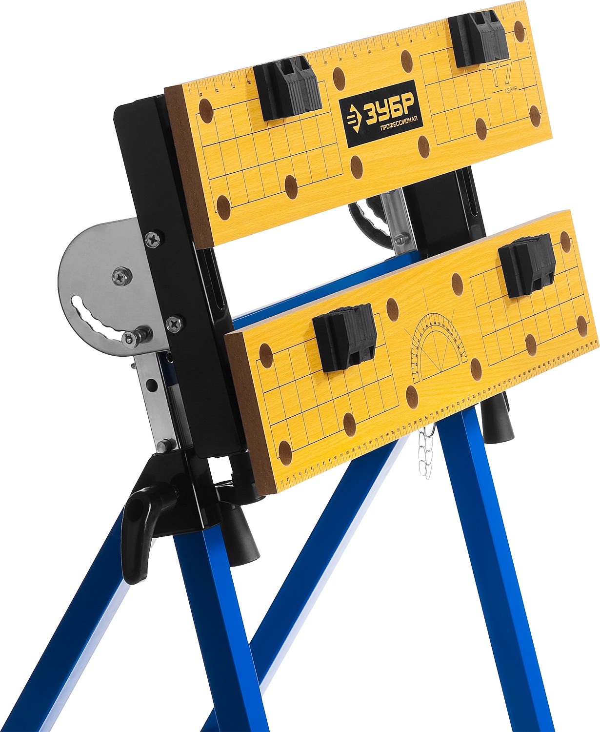 ЗУБР T7, 605х490х810 мм, складной столярный верстак Профессионал (38728)