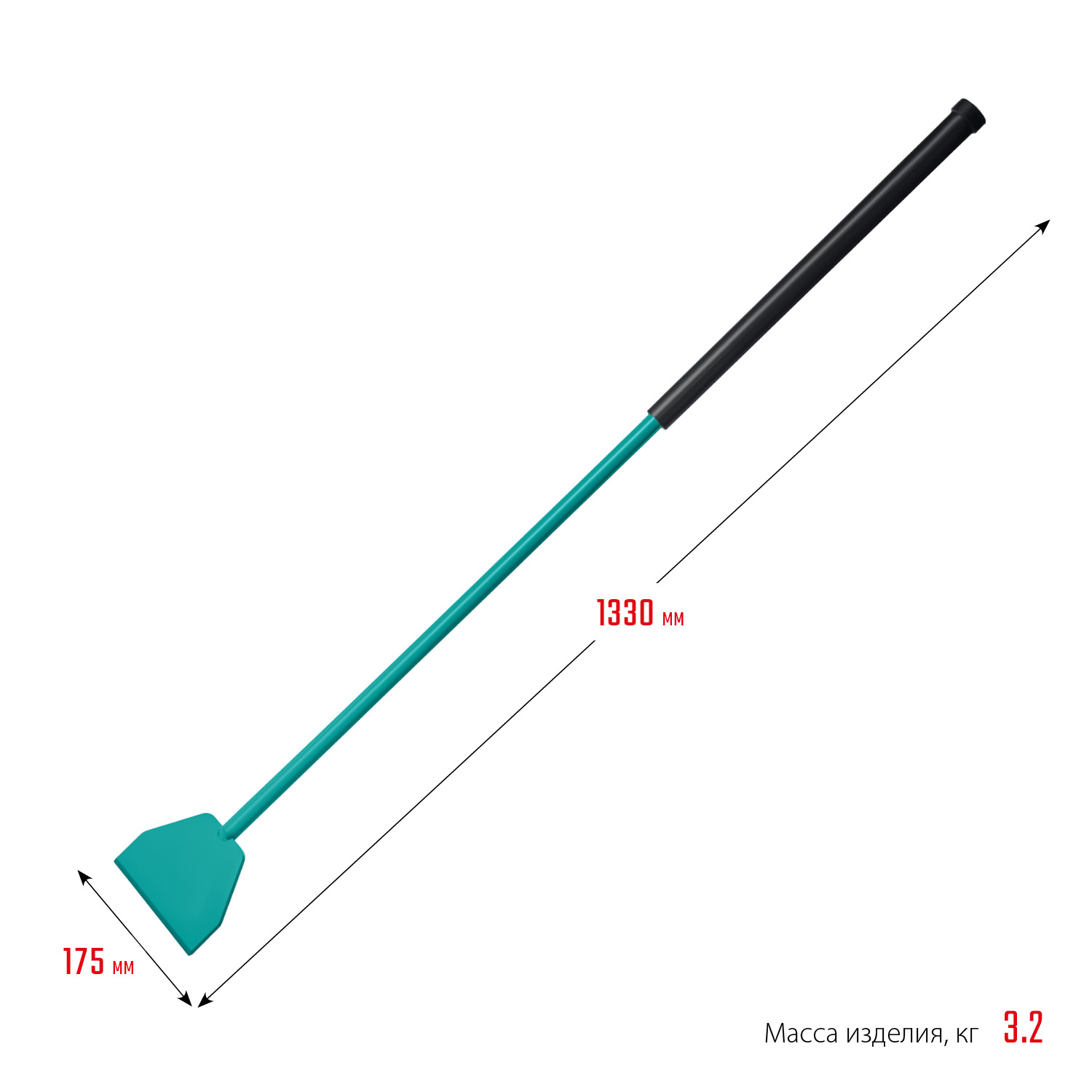 СИБИН 3.2 кг, 175 х 1330 мм, ледоруб (21959-2)