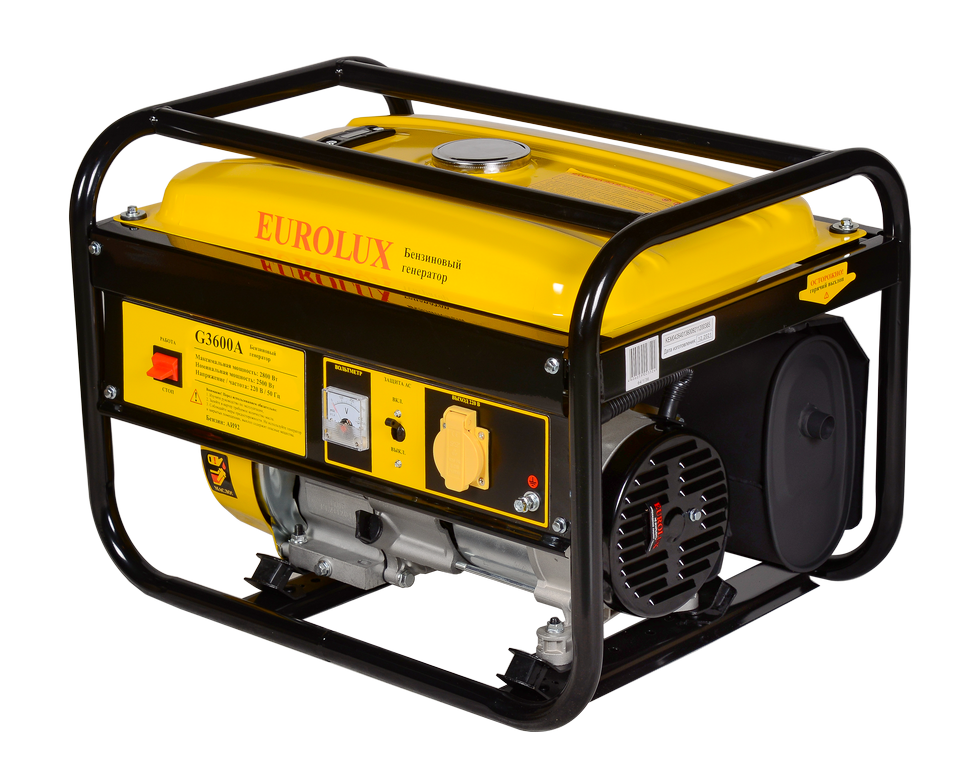 Бензиновый генератор EUROLUX G3600A