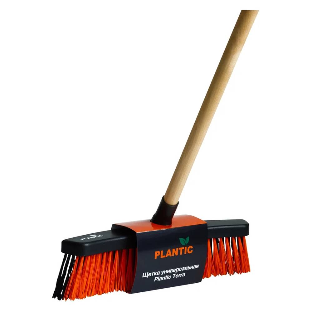 Щетка универсальная Plantic Terra 13001-01+черенок (в сборе)
